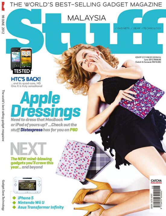 STUFF Magazine cover photoshoot — model photography Malaysia