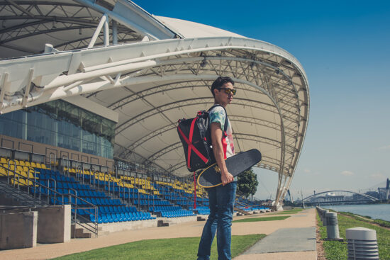 Male model outdoor — lifestyle travel photography KL